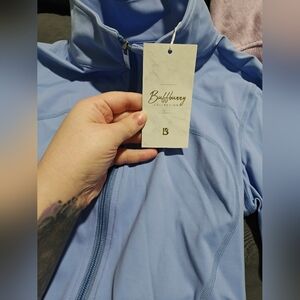 BuffBunny Sky Blue Athletic Jacket
